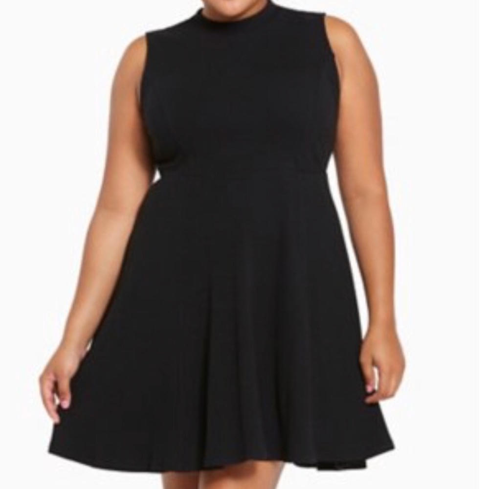 Torrid Rib Knit Skater Dress